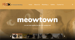 Desktop Screenshot of meowtown.net